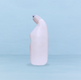 HDPE Toilet Cleaner Bottle – Food Grade Laundry Detergent & Liquid Storage - 500ml - Customizable