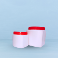 HDPE Round & Square Containers – Food Grade Storage for Medicines, Fertilizers, Powders, Cosmetics, Paint, Gum - 100ml, 250ml, 500ml, Custom Sizes